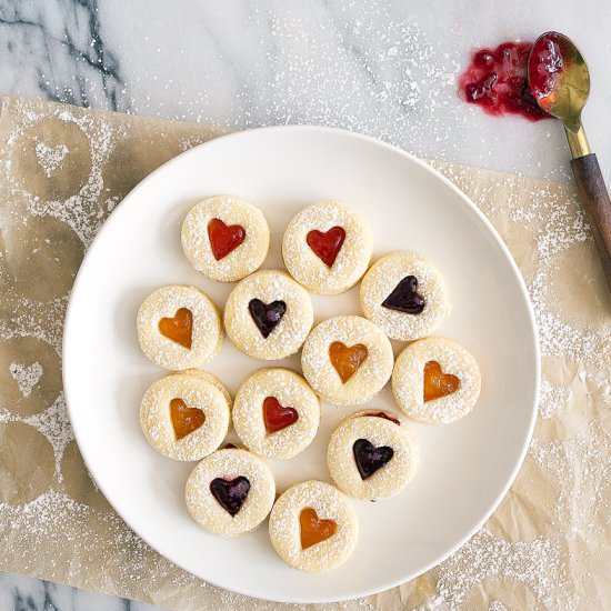 Linzer Cookies