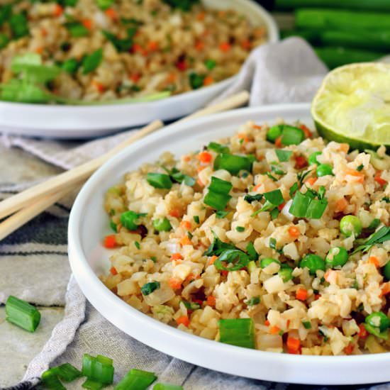 Easy Cauliflower Fried Rice