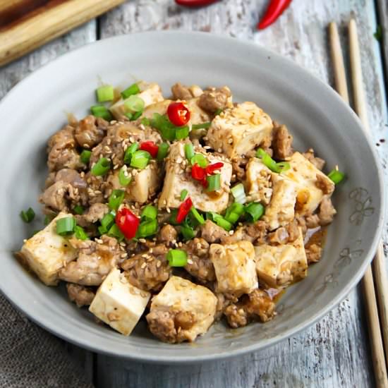 Sichuan Mapo Tofu (Má Pó Dòufu)