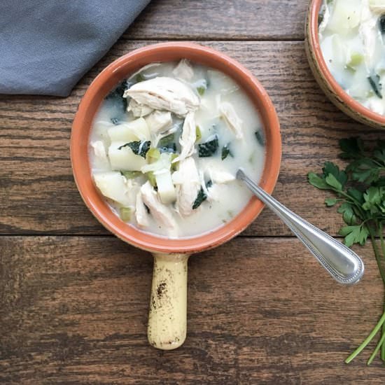 Light Chicken Chowder