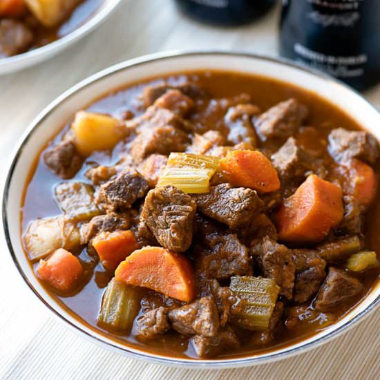 Stovetop Beef and Guinness Stew