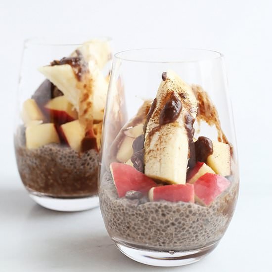 Chocolate Cinnamon Chia Pudding
