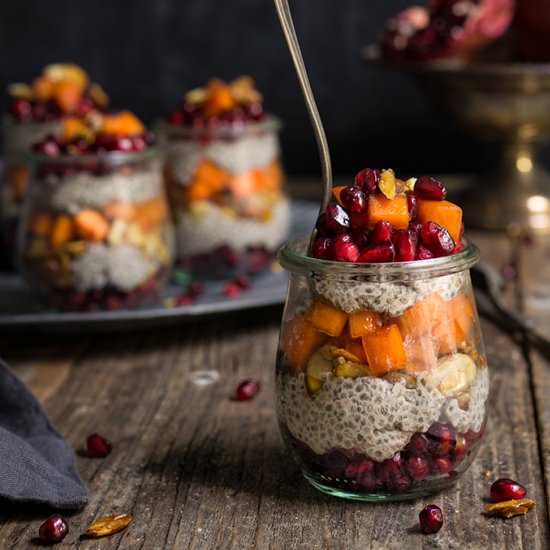 Maple cinnamon chia bowl