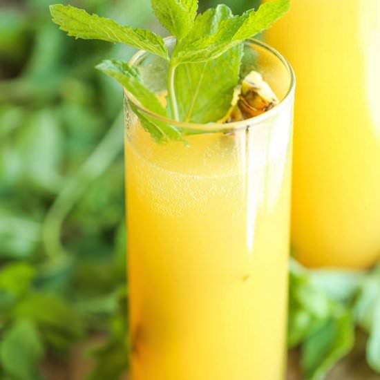 Pineapple Mint Spritzer