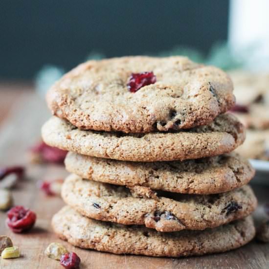 Cranberry Pistachio Cookies