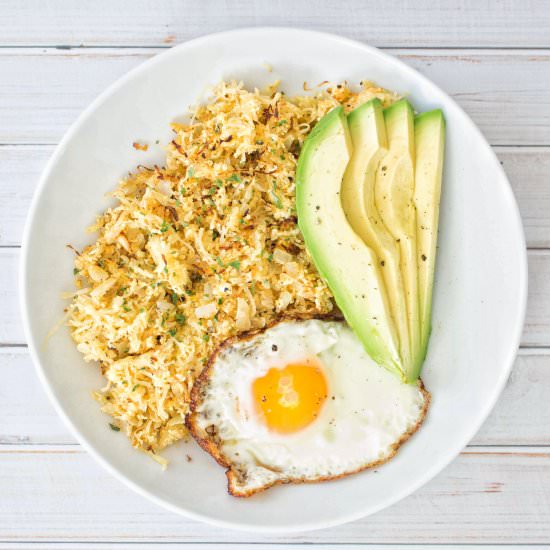 Spaghetti Squash Hash Browns