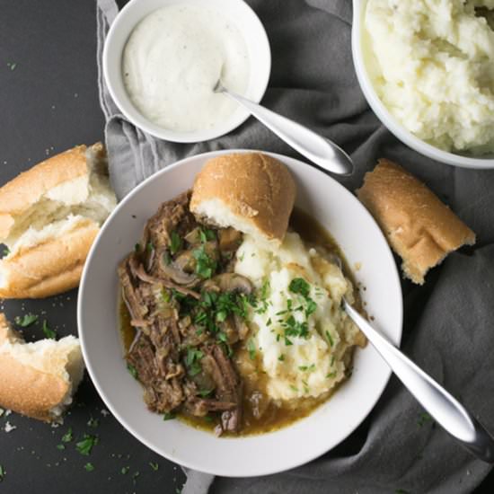 Pressure Cooker French Dip Bowls
