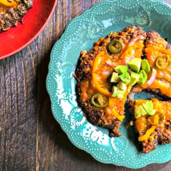 Low Carb Mini Mexican Meatza