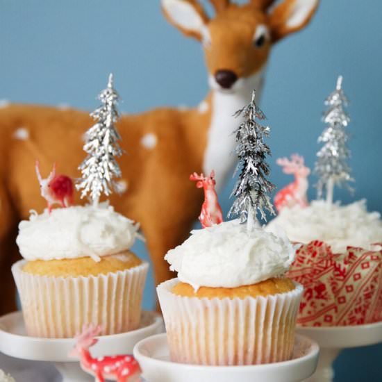 Winter Wonderland Cupcakes