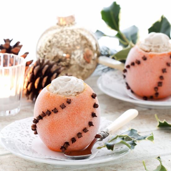 Orange & Clove Ice Cream