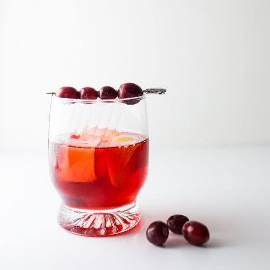 Cranberry Negroni