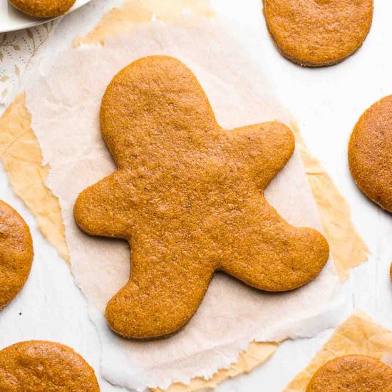 Healthy Gingerbread Cookies
