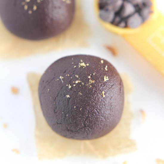 Dark Chocolate Gingerbread Truffles