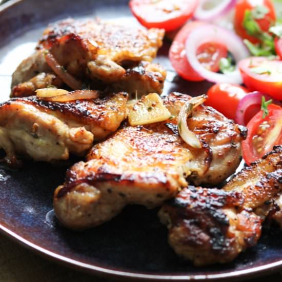 Lemon Pan-fried Chicken