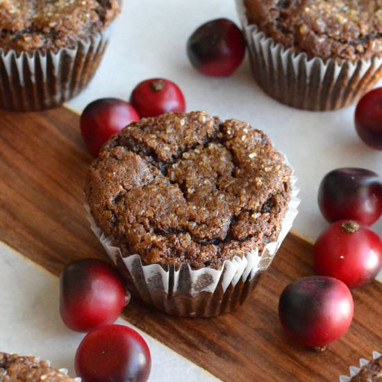 Spiced Molasses Muffins