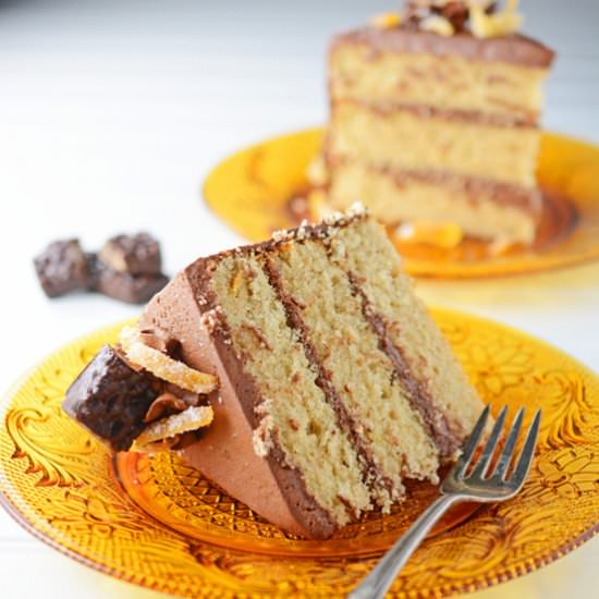 Chocolate Orange Spice Cake
