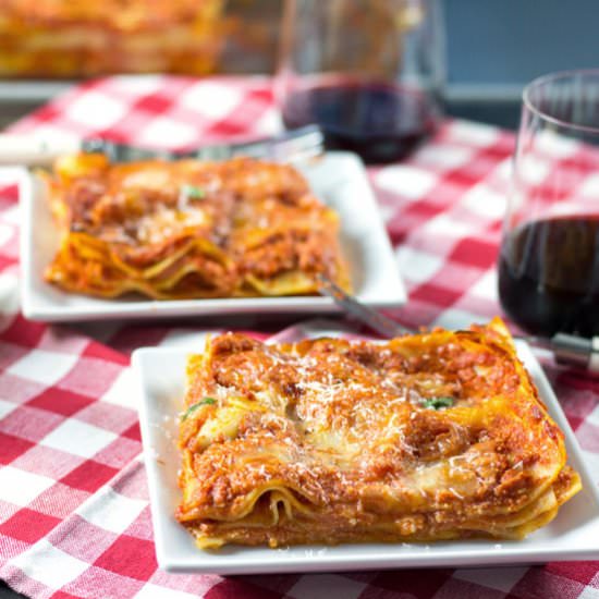 Mamma’s Famous Roman Lasagna