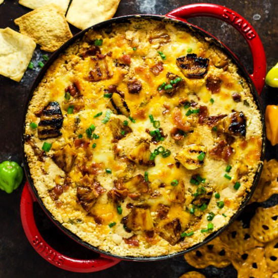 Pineapple Pepper Bacon Dip