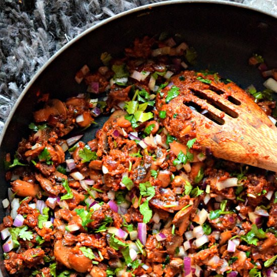 Mushroom Stir Fry/Kalan