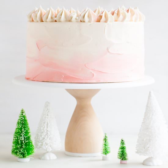 Peppermint Red Velvet Cake