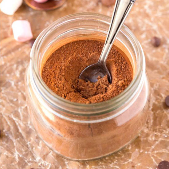 Homemade Sugar Free Hot Cocoa Mix