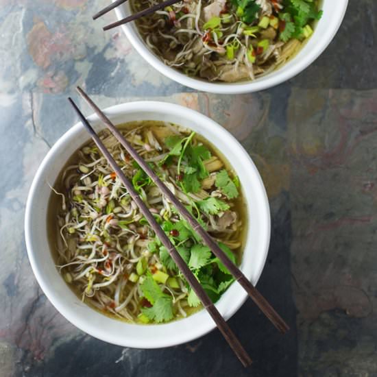 Slow Cooker Chicken Pho