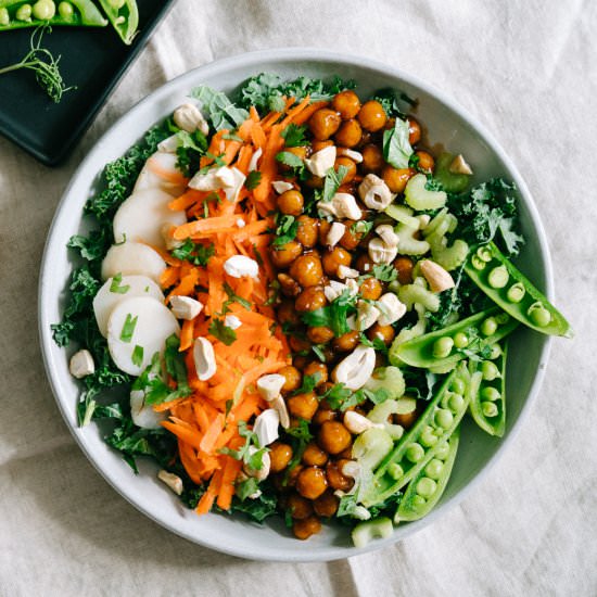 Sweet and Sour Chickpea Bowl