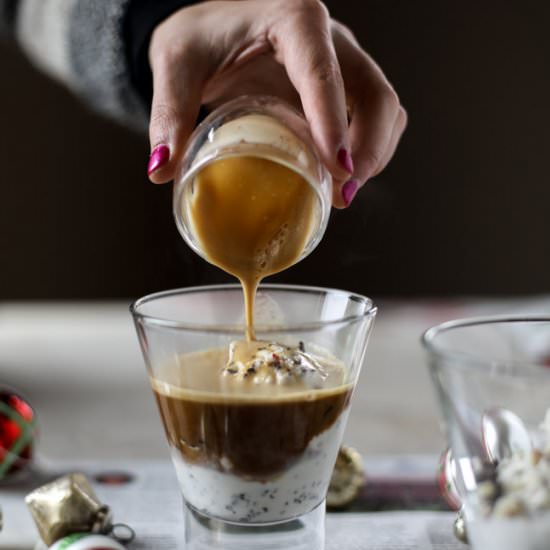 Peppermint Affogato
