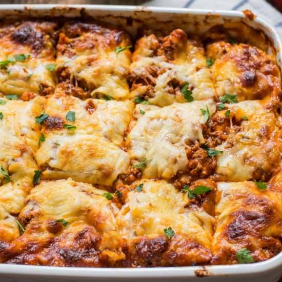 Cottage Cheese Lasagna