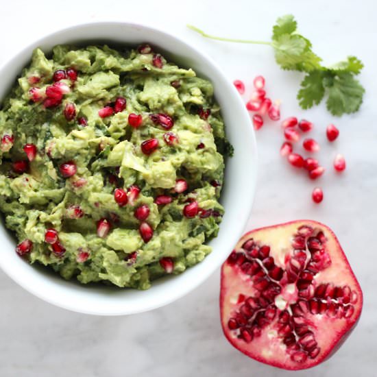AIP Pomegranate Guacamole