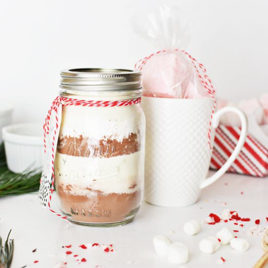 Hot Chocolate in a Jar
