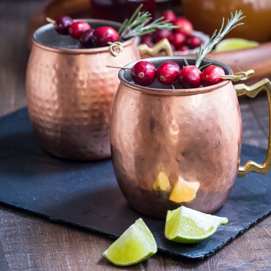Cranberry Cider Mule