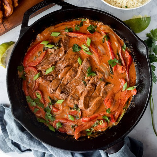 Thai Red Curry Beef Tenderloin