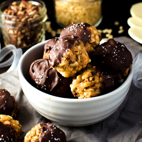 No Bake Pecan Pie Bites