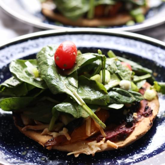 Grilled Vegetable Pizza Salad