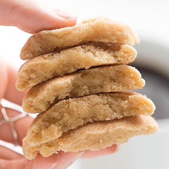 Brown Butter Snickerdoodle Cookies