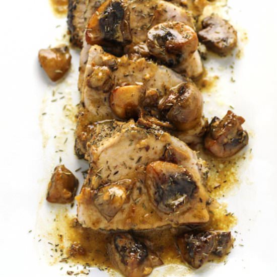 Pork Tenderloin Marsala