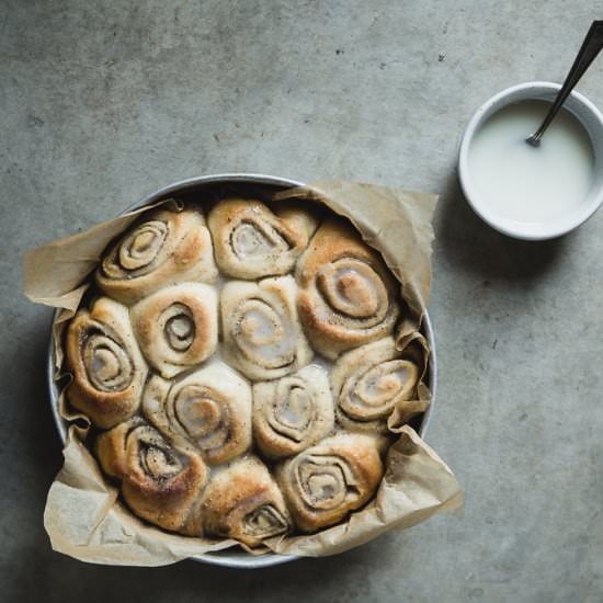 Sweet Cardamom Almond Rolls