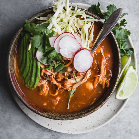 Turkey Pozole Rojo