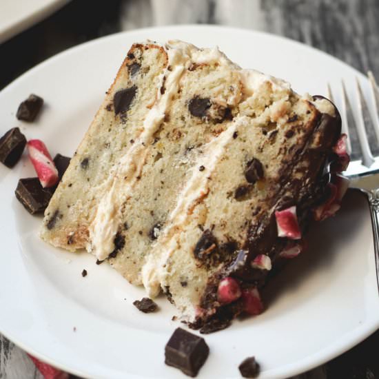 Candy Cane Peppermint Chocolate Chi