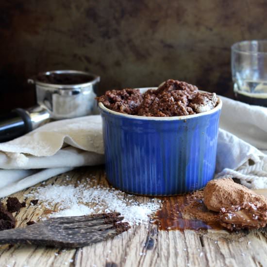 Microwave Mocha Cake