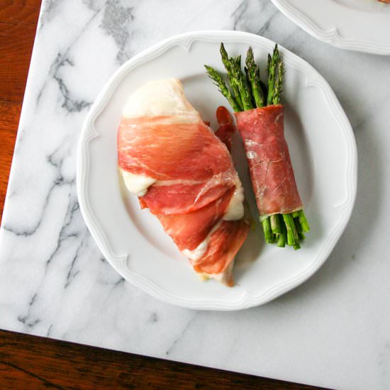 Prosciutto Wrapped Chicken