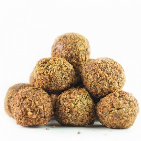 Homemade Nutty Falafel