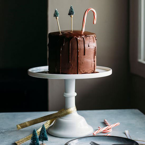 Chocolate Peppermint Cake