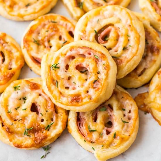 Ham and Cheese Pinwheels