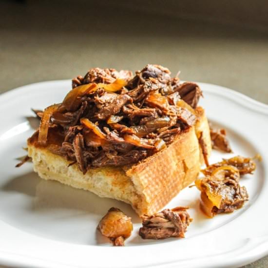 Hot Beef Sandwich