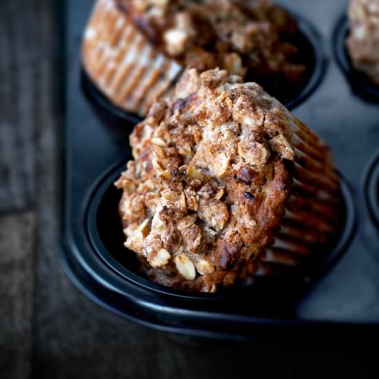 Banana Chocolate Muffins