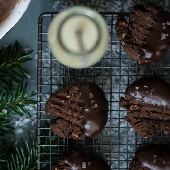 Christmas Spice & Chocolate Cookies