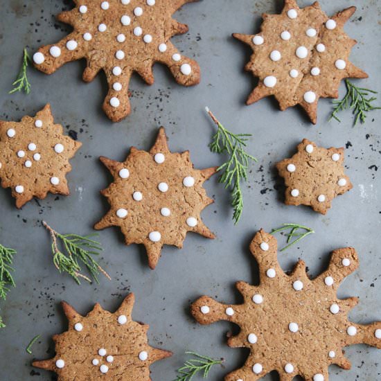 Healthy Gingerbread Cookies