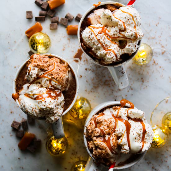 Salted Caramel Hot Cocoa